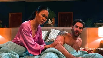 Dana Vespoli, the sultry stepmom, teaches her stepson about intimacy in a taboo Setting.