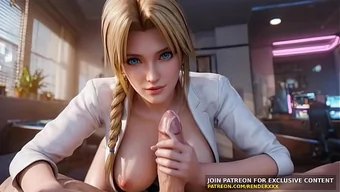 3D animation with Doa - Christie in a cowgirl dick ride hentai scene